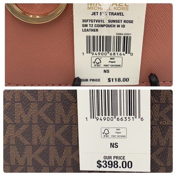 Michael Kors Avril Small Leather Top-Zip Satchel and Small Wallet Coinpouch Set - Picture 15 of 16